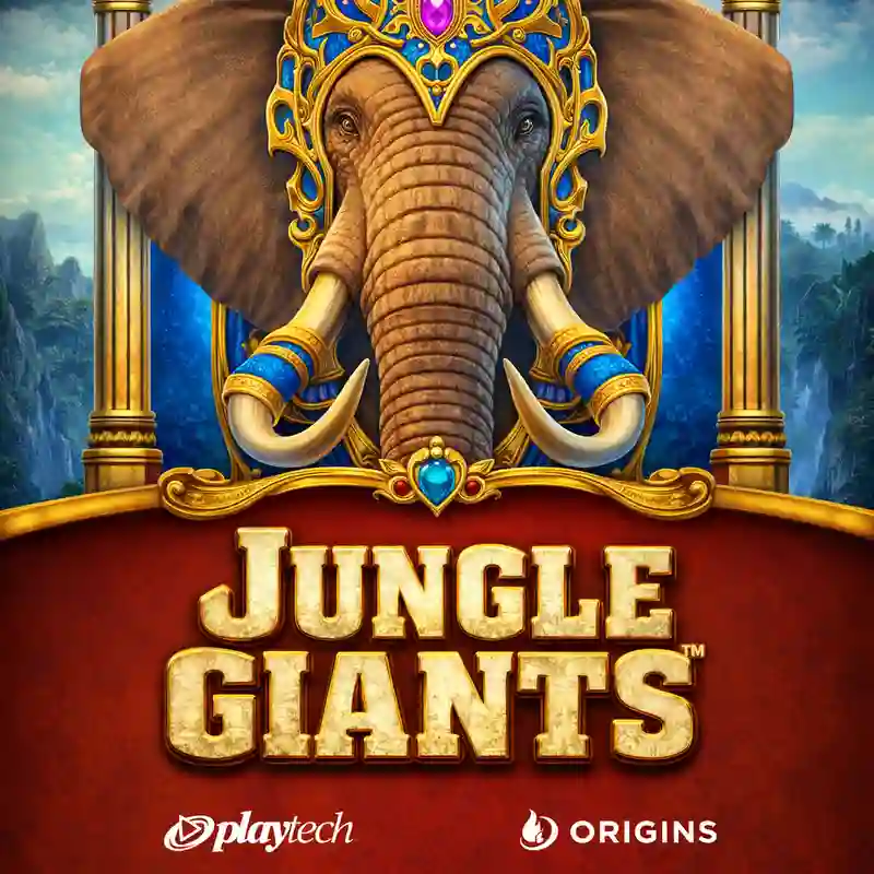Jungle Giants casino slot game interface